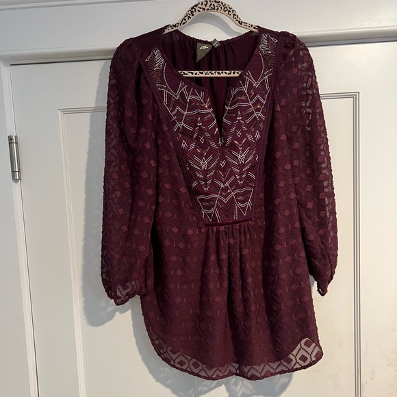 Anthropologie Madiran Peasant Blouse - Sz. L - Picture 5 of 15